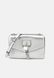 ELISSA FLAP SHOULDER - Crossbody Bag Silver-coloured DKNY — 1/4 Фото, Картинка BAG❤BAG Купить оригинал Украина, Киев, Житомир, Львов, Одесса ❤bag-bag.com.ua
