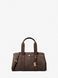 MICHAEL KORS Romee Small Suede Satchel CHOCOLATE 30F5G1ZS1S &mdash; фото 1 з 3