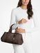 MICHAEL KORS Romee Small Suede Satchel CHOCOLATE 30F5G1ZS1S &mdash; фото 3 з 3
