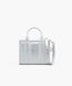 The Monogram Metallic Small Tote Bag SILVER / BRIGHT WHITE MARC JACOBS — 1/8 Фото, Картинка BAG❤BAG Купить оригинал Украина, Киев, Житомир, Львов, Одесса ❤bag-bag.com.ua