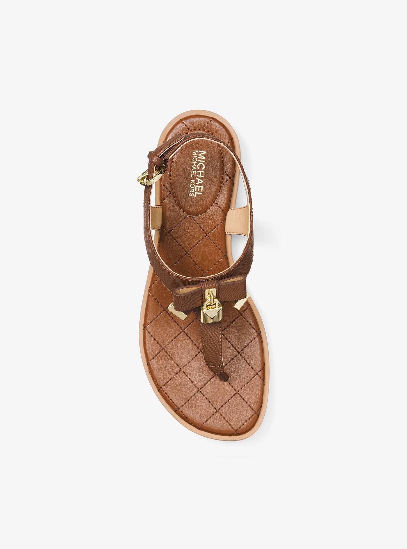 michael kors alice leather sandal