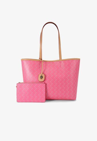 Kurt Geiger London Camden Shopper Bag Tote Bag Pink Comb Pink comb BG125658KGL &mdash; фото 1 из 6