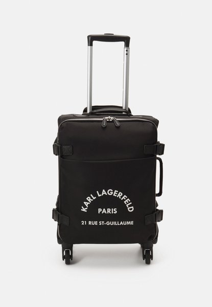 Wheeled suitcase BLACK KARL LAGERFELD — Фото, Картинка BAG❤BAG Купить оригинал Украина, Киев, Житомир, Львов, Одесса ❤bag-bag.com.ua