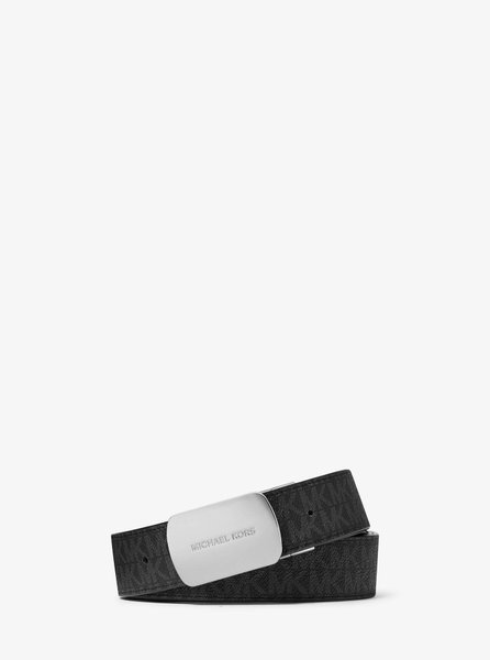Reversible Logo and Leather Belt BLACK Michael Kors Mens — Фото, Картинка BAG❤BAG Купить оригинал Украина, Киев, Житомир, Львов, Одесса ❤bag-bag.com.ua