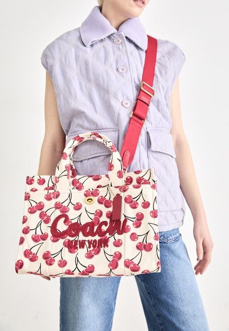COACH Cargo Tote Tote Bag Chalk / Multi CZ193-B4CAH &mdash; фото 7 з 8