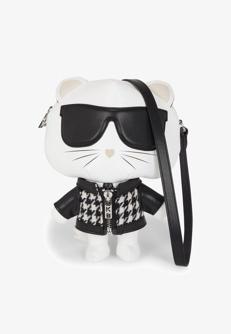 KARL LAGERFELD Ikon Crossbody Choupette Crossbody Bag Multi-Coloured / Beige A3W30187 &mdash; фото 2 з 5