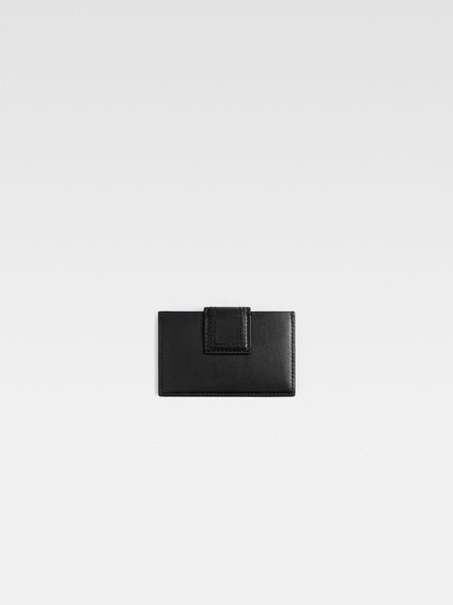 Jacquemus Le porte carte Bambino &mdash; Flap coin purse BLACK 233SL122-3000-990 &mdash; фото 2 з 2