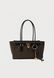 MICHAEL KORS Hamilton Tote Charm Handbag Brown BROWN 30F5GNXT0B-292 &mdash; фото 1 з 4