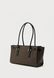 MICHAEL KORS Hamilton Tote Charm Handbag Brown BROWN 30F5GNXT0B-292 &mdash; фото 2 з 4
