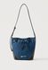 KARL LAGERFELD Rebel Bucket Cross Body Bag Washed Dark Blue-Black B3W30196-2AT &mdash; фото 1 з 4
