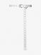 MICHAEL KORS Grommeted Leather Belt OPTIC WHITE MKWB548332 &mdash; фото 1 з 2