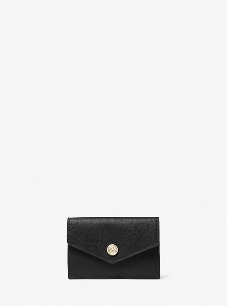 Small Saffiano Leather 3-in-1 Card Case BLACK MICHAEL KORS — Фото, Картинка BAG❤BAG Купить оригинал Украина, Киев, Житомир, Львов, Одесса ❤bag-bag.com.ua