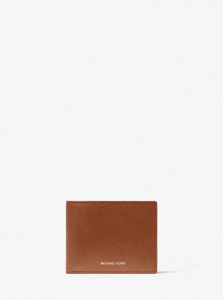 Crossgrain Leather Billfold Wallet With Keychain LUGGAGE MICHAEL KORS — Фото, Картинка BAG❤BAG Купить оригинал Украина, Киев, Житомир, Львов, Одесса ❤bag-bag.com.ua