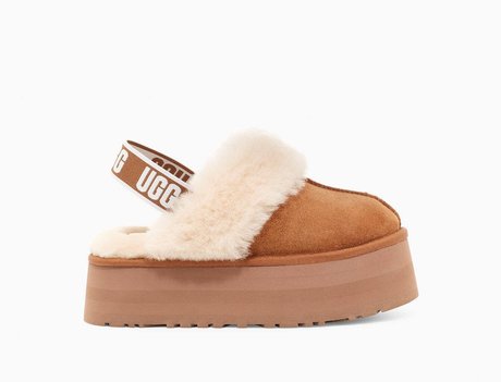 Funkette Slipper Chestnut UGG — Фото, Картинка BAG❤BAG Придбати оригінал Україна, Київ, Житомир, Львів, Одеса ❤bag-bag.com.ua