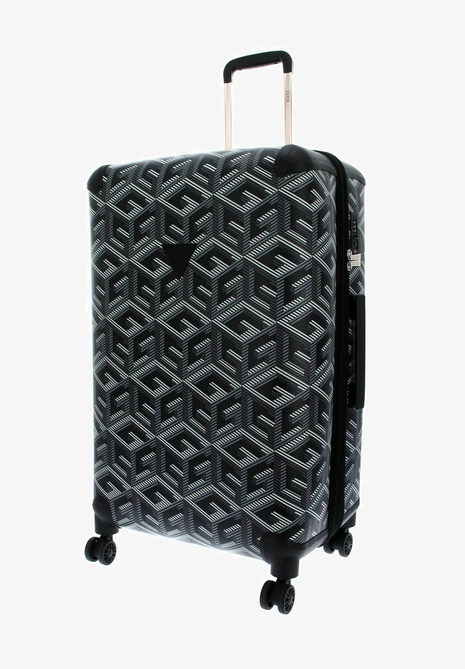 WILDER 28 - Wheeled suitcase Black logo GUESS — Фото, Картинка BAG❤BAG Купить оригинал Украина, Киев, Житомир, Львов, Одесса ❤bag-bag.com.ua