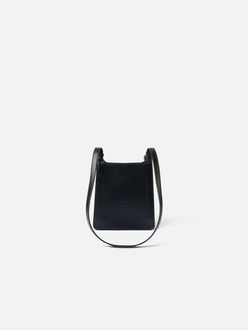 Jacquemus The small Tablier &mdash; Small buckled satchel BLACK BAM00432AC18A08990 &mdash; фото 4 из 5