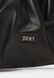 PRESLEY SHOULDER Bag - Handbag Black / Gunmetal coloured DKNY — 4/4 Фото, Картинка BAG❤BAG Купить оригинал Украина, Киев, Житомир, Львов, Одесса ❤bag-bag.com.ua