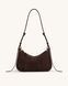 JW PEI Zirelle Woven Faux Suede Hobo Bag BROWN BG151092JWP &mdash; фото 1 из 4