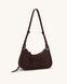 JW PEI Zirelle Woven Faux Suede Hobo Bag BROWN BG151092JWP &mdash; фото 2 из 4