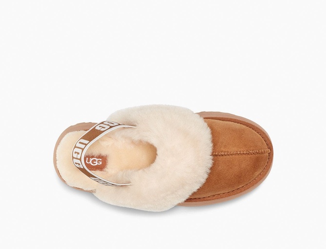 Funkette Slipper Chestnut UGG — Фото, Картинка BAG❤BAG Придбати оригінал Україна, Київ, Житомир, Львів, Одеса ❤bag-bag.com.ua