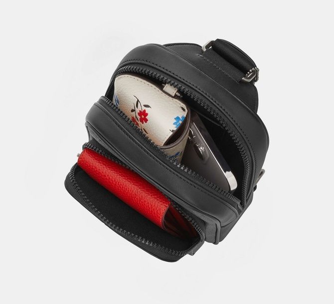 COACH Racer Sling Pack Silver / True Red CU252 &mdash; фото 5 из 5